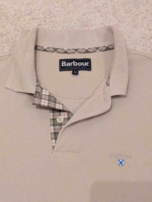 Polo Barbour koszulka beżowa NOWA