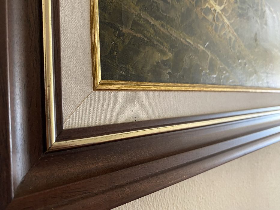 Quadro pintado em tela