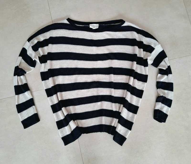 Denim&Supply Ralph Lauren sweterek damski w paski roz. 46/48