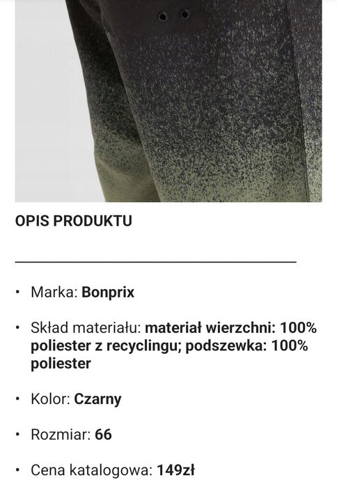 Spodenki , kąpielówki męskie 66