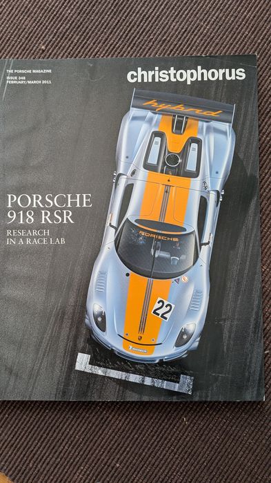 96 Revistas christophorus PORSCHE Magazine