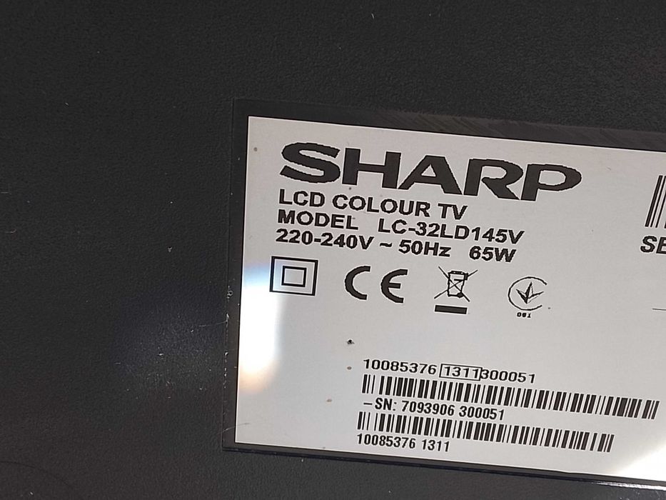 Telewizor Sharp 32 cale - sprawny brak pilota / Polecam