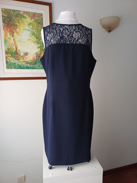 Vestido midi Lusiana