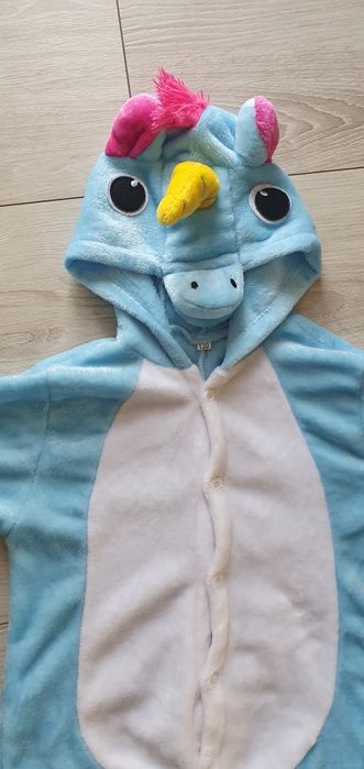 Kigurumi piżama kostium przebranie jednorożec 128