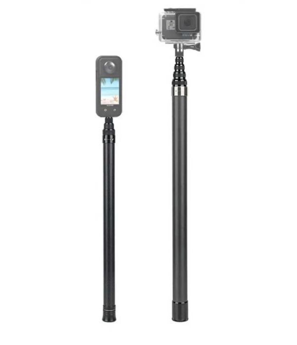 Монопод селфи стик 3м для insta360 x4,x3,x2,one rs, one r gopro, dji