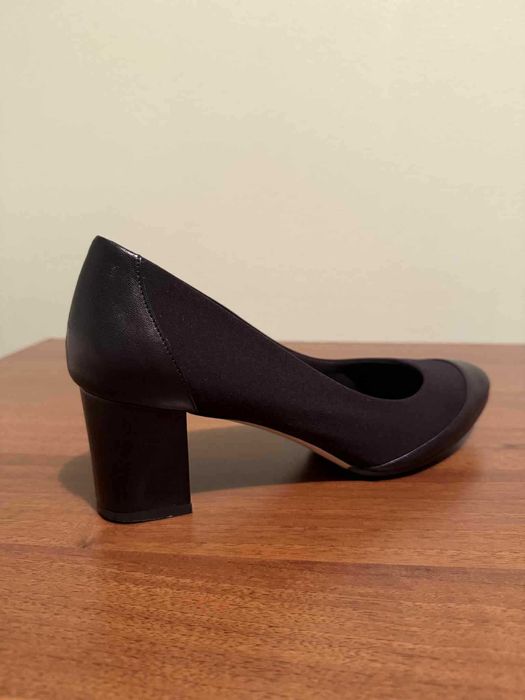 Туфлі Salvatore Ferragamo, оригінал Італія, розмір 39, шкіра+текстиль