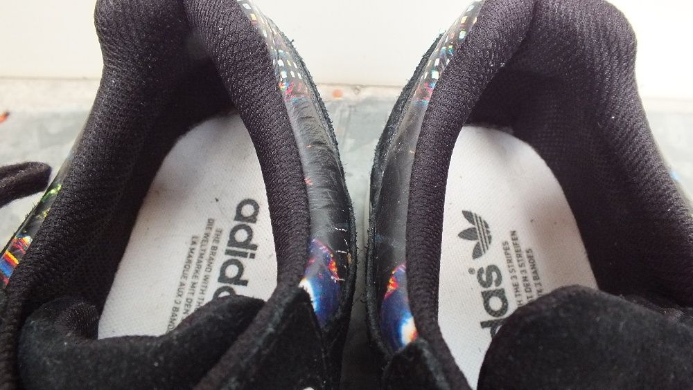 Super buty sportowe marki Adidas skóra w roz 39 1/3