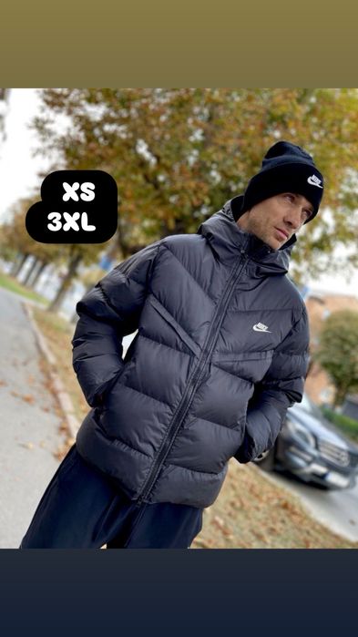 Чоловіча Куртка Nike m nk sf wr pl-fld hd jkt (FB8185-010)