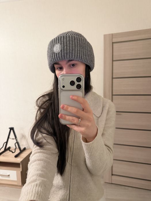 Сіра Шапка Tommy Hilfiger