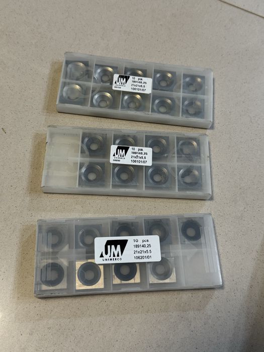 Płytki węglikowe UM UNIMERCO 21x21x5,5 – nowe