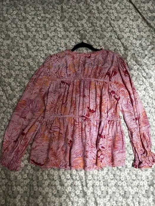 Bluzka boho w kwiaty