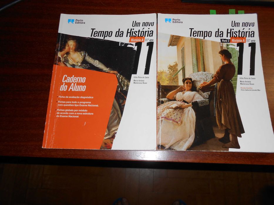 Livro História A Tempo da História 11º Ano Parte 1, 2 e 3