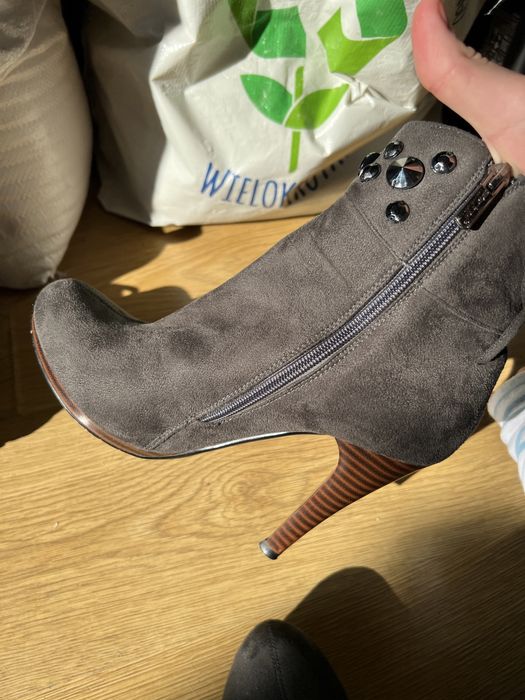 Buty damski na obcasie wiosenne rozm 38