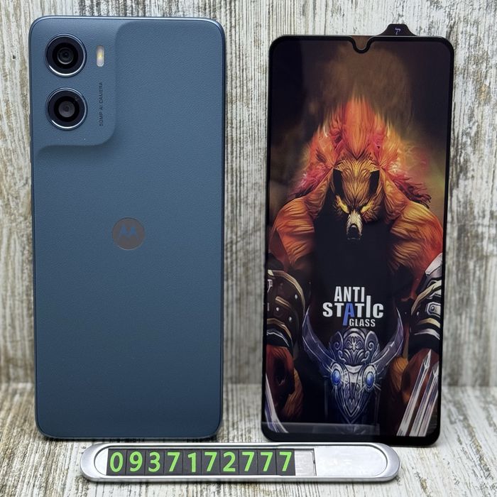 Стекло Bear Anti-static на Motorola G05/ G15 Power/ G06 Скло Moto
