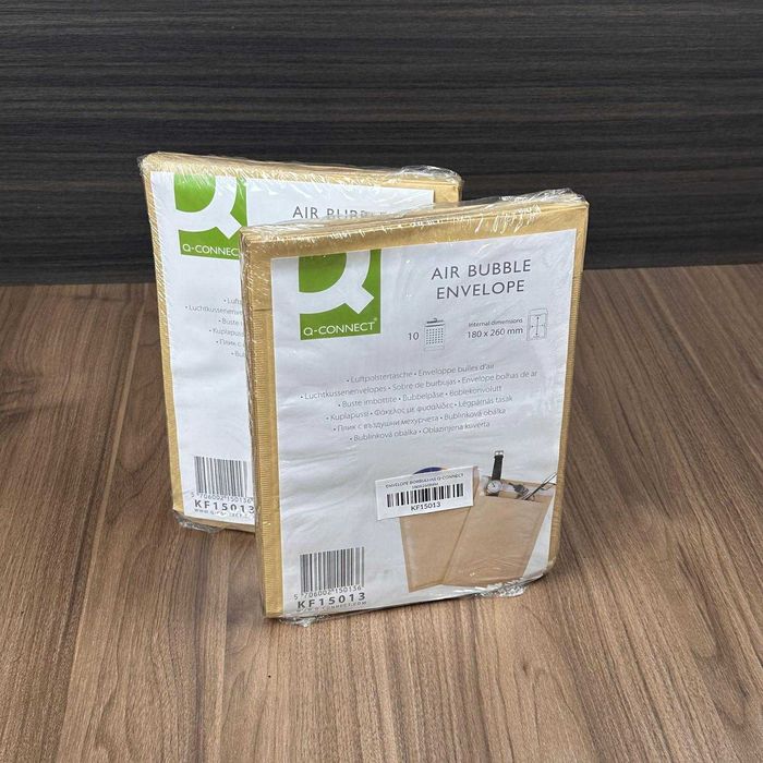 Envelope Borbulhos Q-connect 180x260mm pack 10uni.