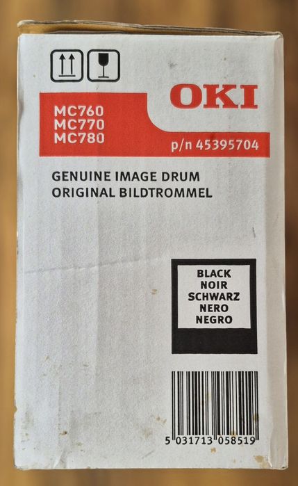 Bęben światłoczuły czarny OKI MC760/ MC770/ MC780