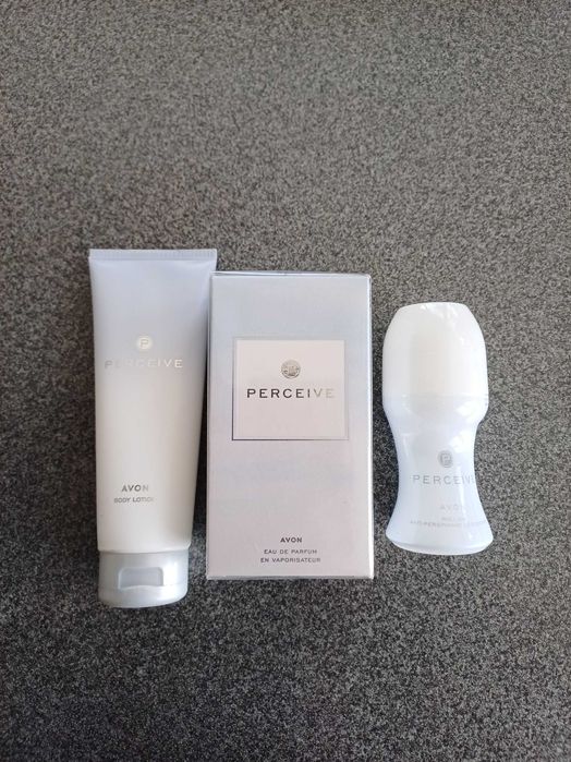 Zestaw Perceive dla niej woda + balsam + antyperspirant