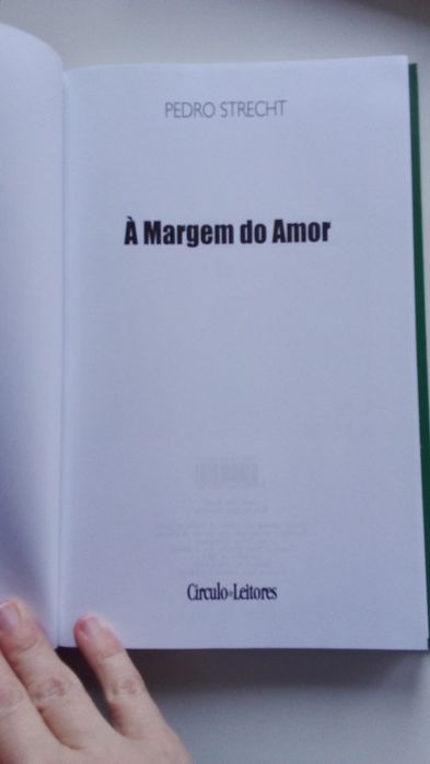 Livro "À Margem do Amor" de Pedro Strecht