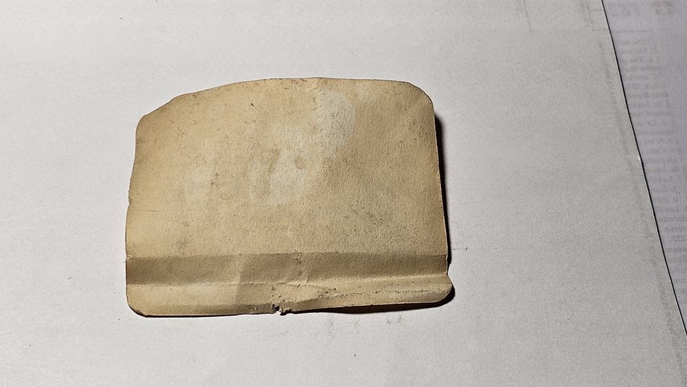 Stara  pamiątka papierowa kolekcjonerska vintage retro