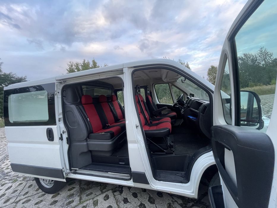 Fiat Ducato 2.3 130Koni! Brygadówka, hak, doiwestowany L1H1!!