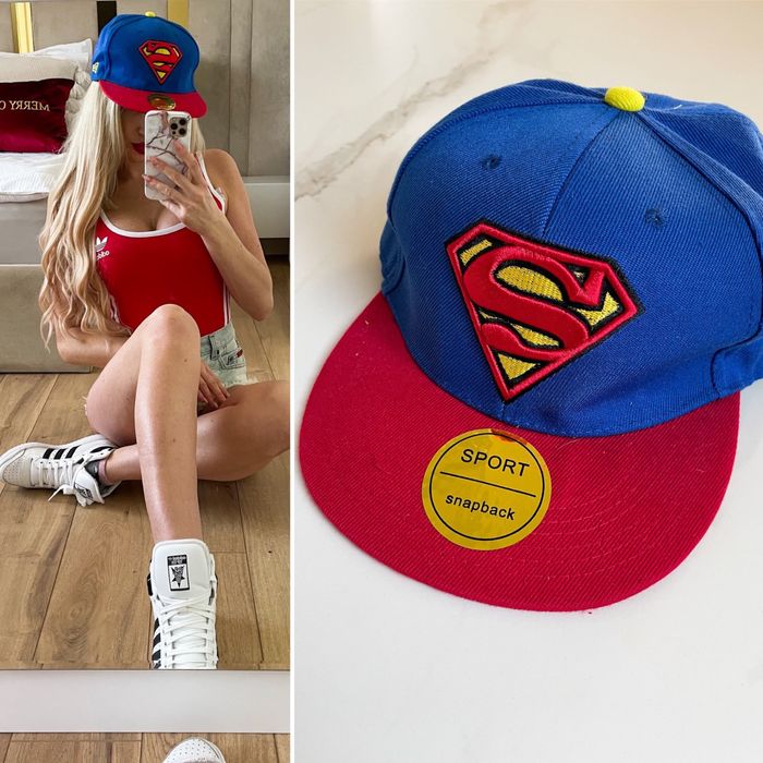 Czapka z daszkiem superman New Era Fits