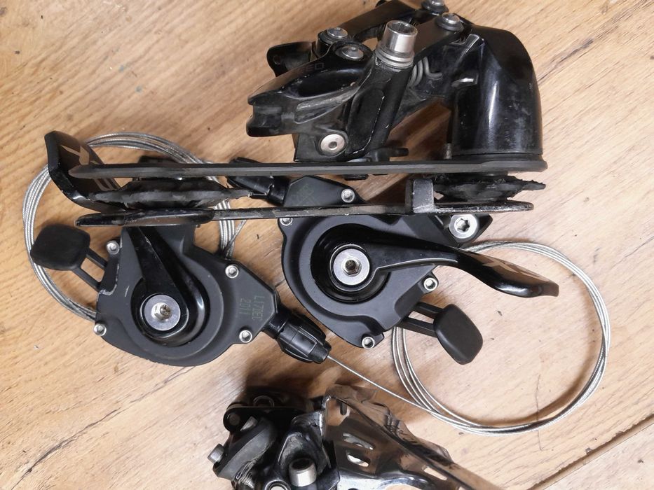 Przerzutka Sram x0 10s sram X9  + manetki X9 10s