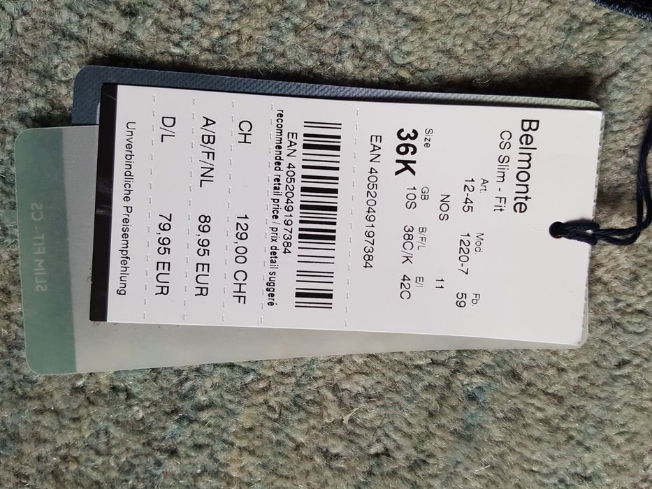 Spodnie, jeansy damskie – Belmonte Toni Dress - granatowe, rozmiar 36