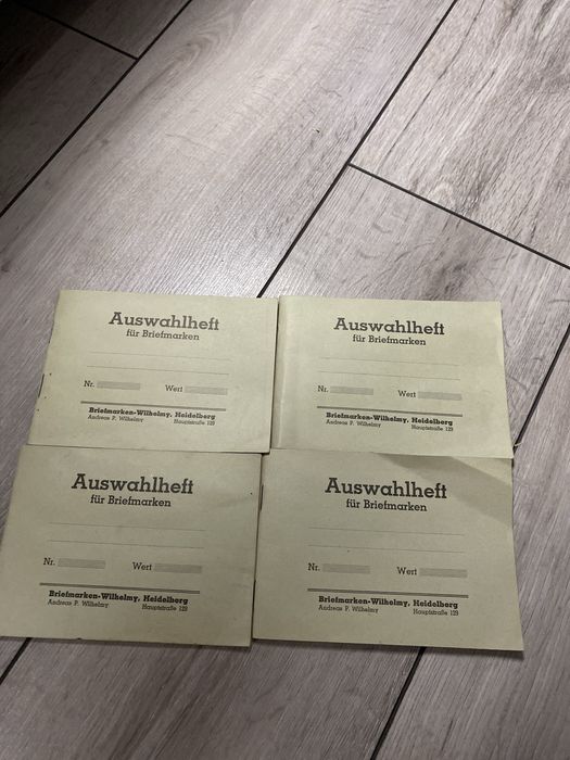 Ksiazeczki ze znaczkami