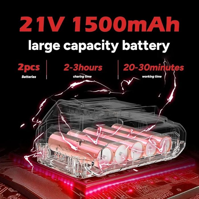 Aparador de relva sem fios de Desbrozadoraeléctrico inalámbrico com 2