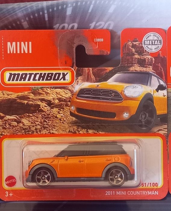 2011 mini countryman matchbox