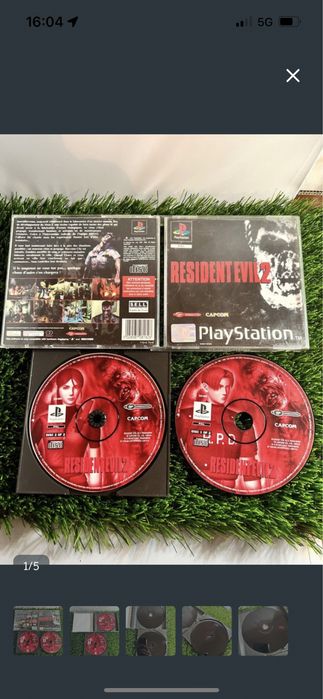 Ps1 Resident Evil 2 (2 discos)