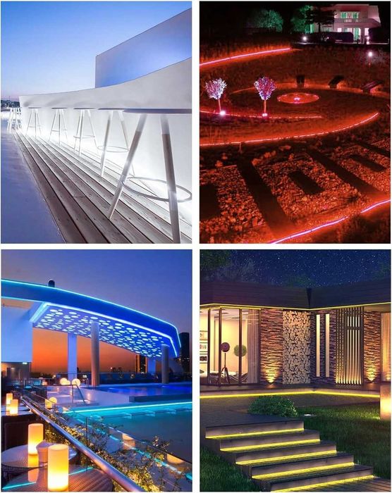 Taśma LED ALITOVE RGB 15 m, 230 V, 80 diod/m, IP65, pilot IR