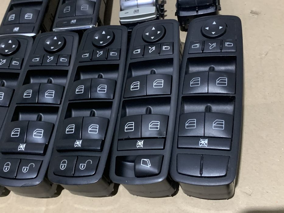 Кнопки склопідіймачів Mercedes W212 W204 W164 W169 W205 W166
