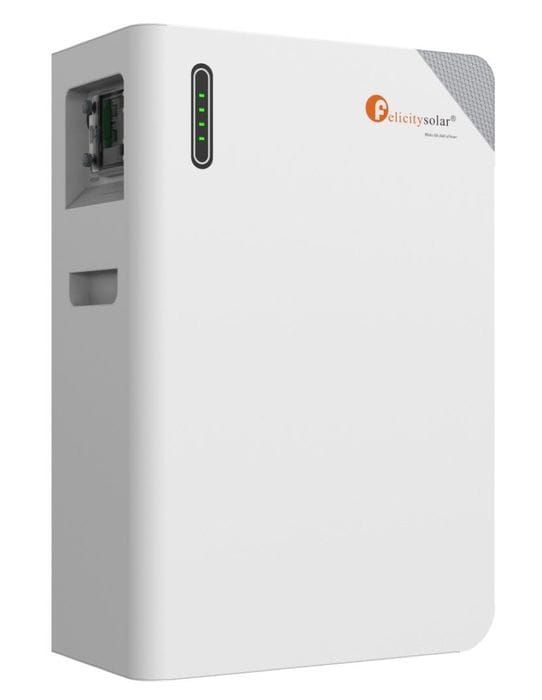 Armazenamento de energia Felicity Solar FLB48100WG1-H 5.12 kWh LiFePO4