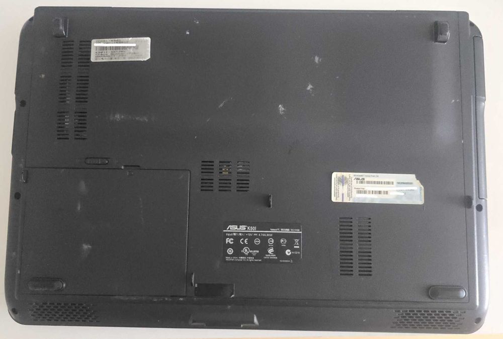 Portátil Asus K50IE