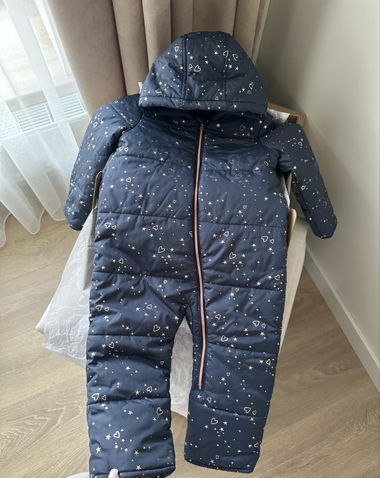 Новий дитячий зимовий комбінезон 6-12м, 74/80-86 name it