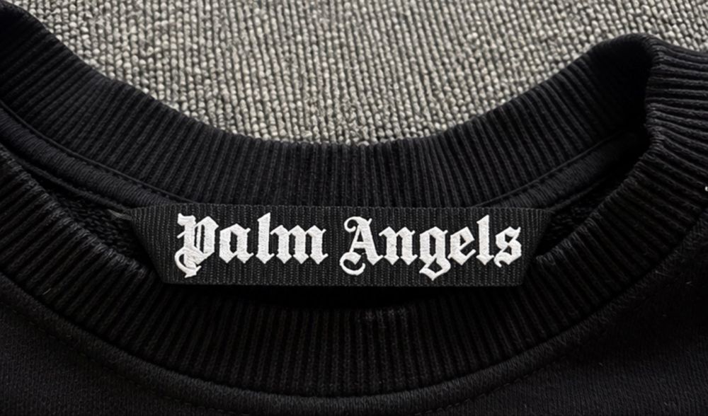 Bluza bez kaptura palm angels