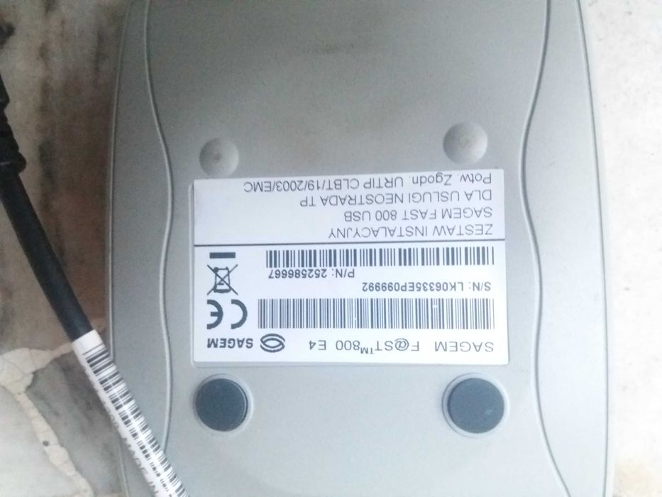 Zestaw instalacyjny Sagem Fast 800 USB