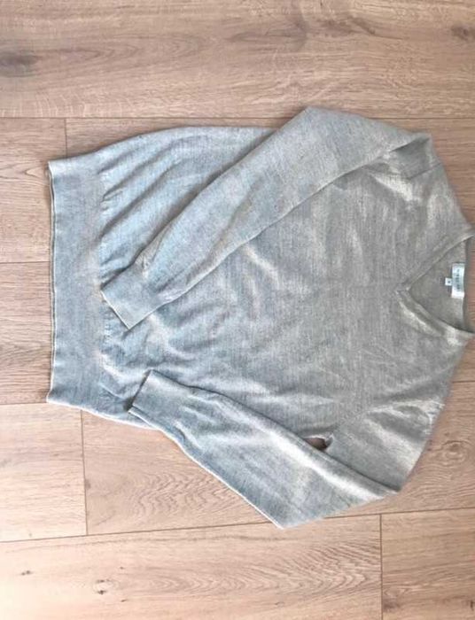 Cienki sweter N!IGEL Hall 50% wełna