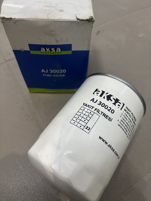 Паливний фільтр генератора aksa aj30020