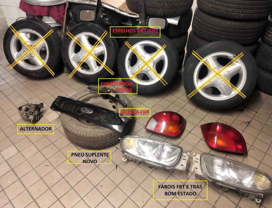 Jantes+Pneus Peugeot/Citroen/Mini/Saab/