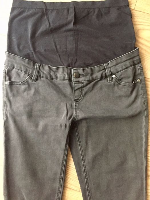 Jeansy spodnie ciążowe rozm 38
