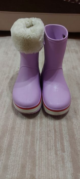 Чоботи пінка 31-32 р зі з'ємним утеплювачем