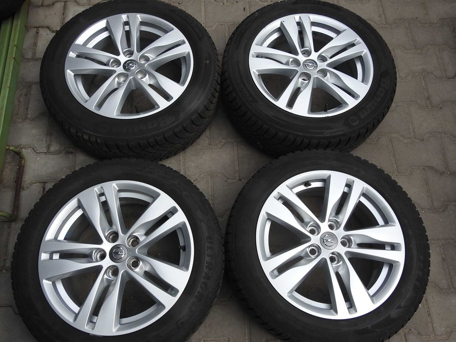 4x Alufelgi 16'' 5x105 7J ET 41  OPEL Oryginał +TPMS   672044871