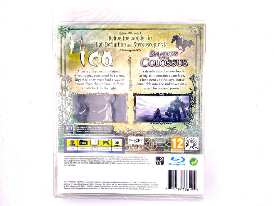 ICO & Shadow of the Colossus PS3 VIMAGCO.PL Bydgoszcz Śniadeckich 11