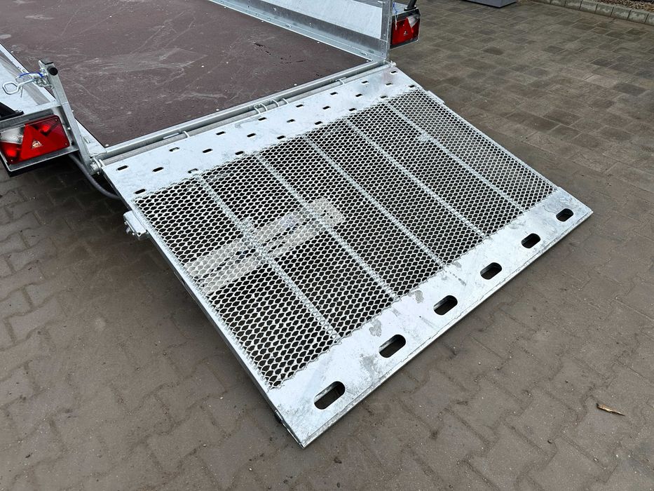 Nowa przyczepa do przewozu minikoparki Temared BUILDER 3 4018/3 3,5T