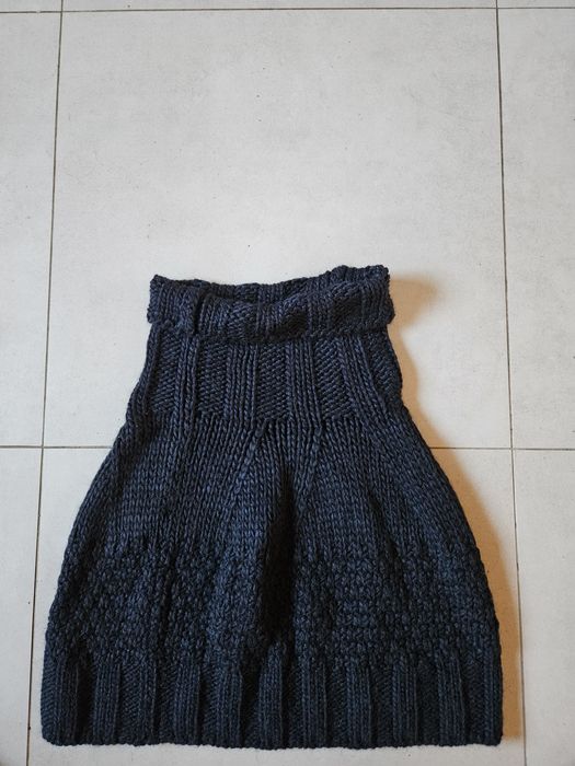 Nowy, otulający komin Benetton wełna& moher & alpaka