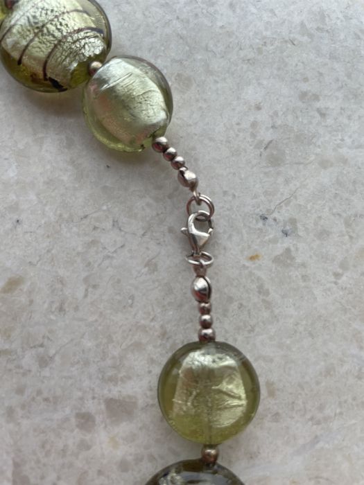 Naszyjnik szkło weneckie vintage