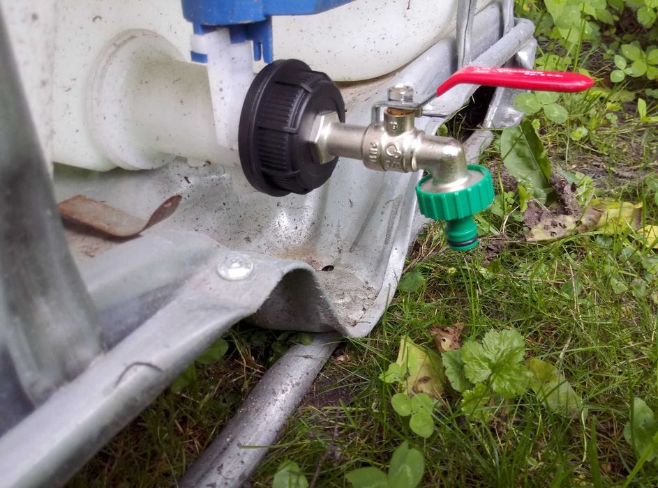 Nowy mosiężny kran do mauzera , zawór do Mauzera, zbiornik 1000L