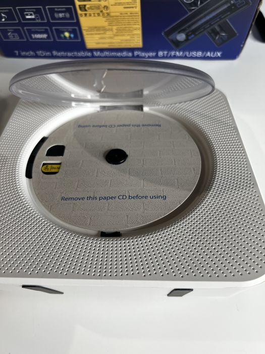 odtwarzacz cd z głośnikami – biurkowy / desktop – nowy